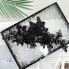 Bead Crystal Fringe Applique Embroidery Flower Decoration Bag Dress Wedding Accessories Cloth Sticker Accessories