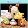 Animal Bubbling Whimsical Plush Keychain Cute Plush Hanging Decor In Colors Various