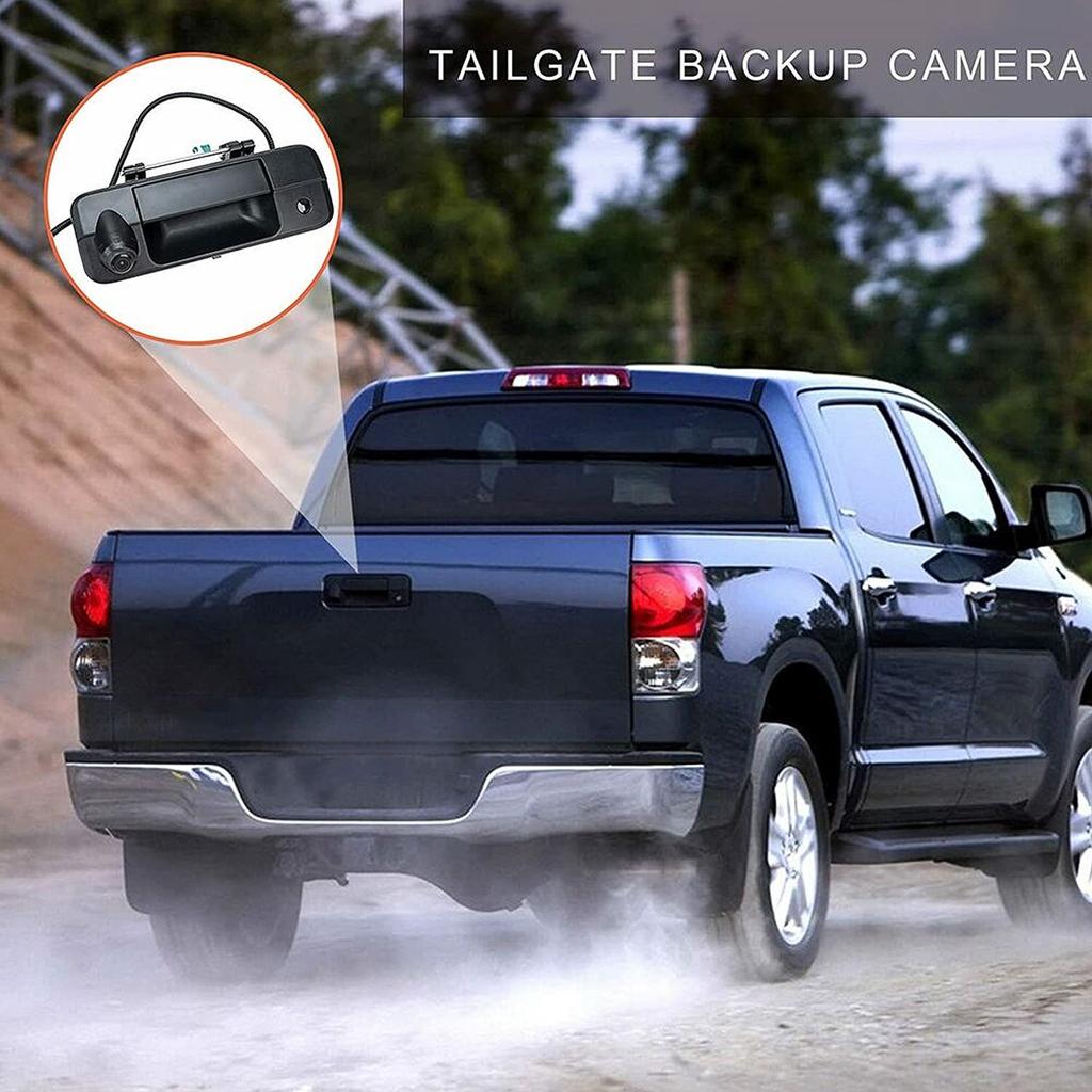 Сменная ручка задней двери промышленного класса, ручка защелки задней двери с отверстием для камеры 69090-0C051 Простая установка