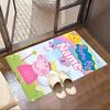 Custom Name Personalized Peppa Pig Print Carpet, Versatile Home Decor Rug, for Playroom, Apartment, Balcony, Entryway, Hallway Gift