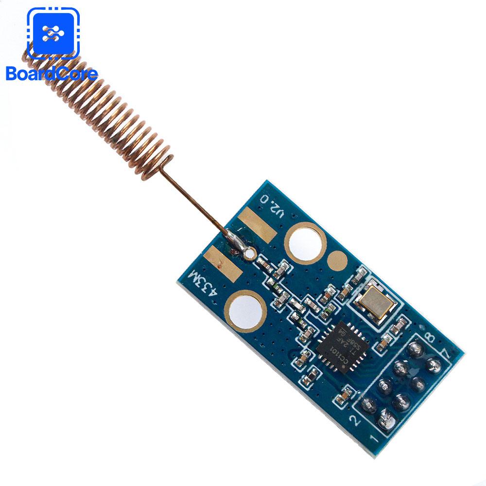 1set CC1101 Wireless Module With SMA Antenna 433MHz Transceiver Module
