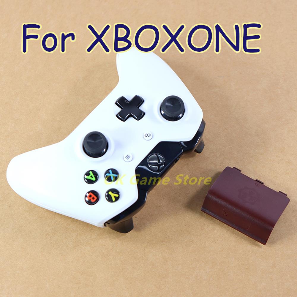 1 шт. Запасная крышка-дверца для батарейного отсека контроллера Xbox One, чехол для батарейного отсека, для геймпада XBOX ONE S X Slim
