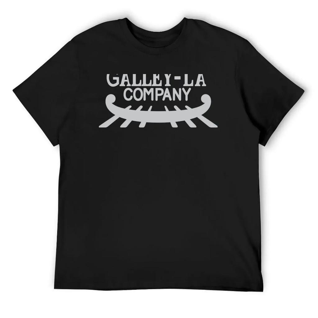 Футболка с логотипом компании Galley-La Футболка графическая футболка животный принт для мальчиков топы оверсайз футболка мужская