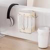 Punch-Free Suction Cup Tissue Box Transparent Face Towel Dispenser Wet Wipes Storage Box  Kitchen