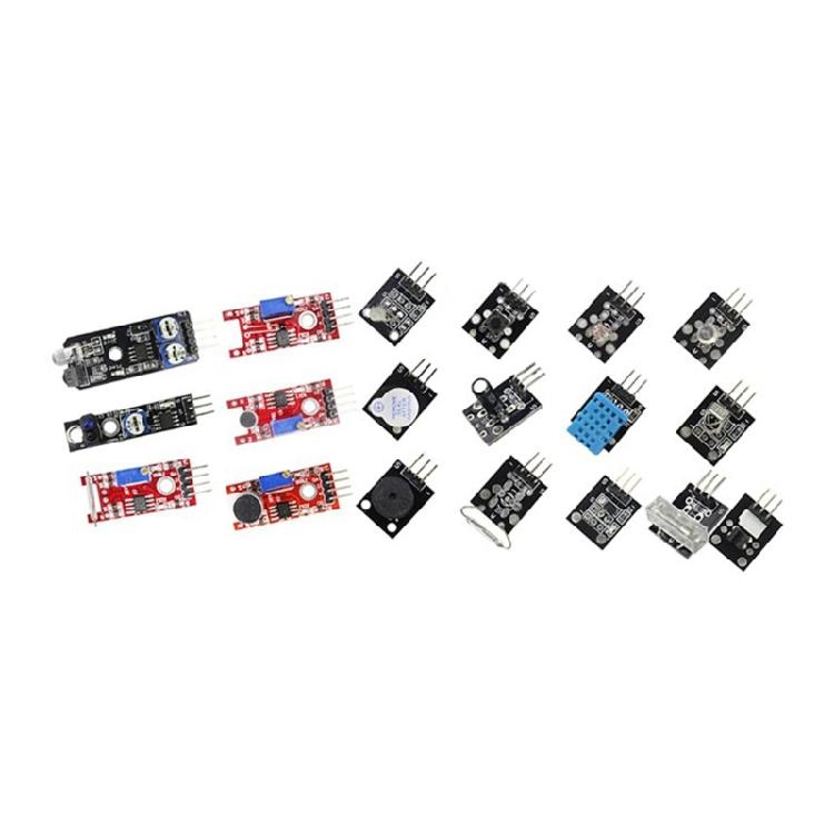 Набор сенсоров 37 в 1, новый стартовый набор модулей сенсоров для DIY-проектов с платой модуля переключения наклона