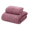 Super Soft Absorbent Wheat Ear Pattern Beach & Bath Towel for Hotel & Home