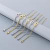 Minimalist Infinity Charm Bracelet for Women Men Polished Stainless Steel Zircon Jewelry Ideal for Gifts & Daily Wear Gold Color