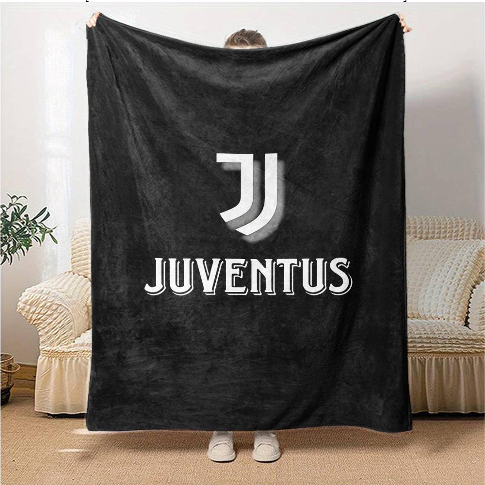 1pc Juventus Blanket, Gift, for Men and Women, Soft Blanket, Good for Sofa Bed Couch Travel, Lightweight Flannel Blanket