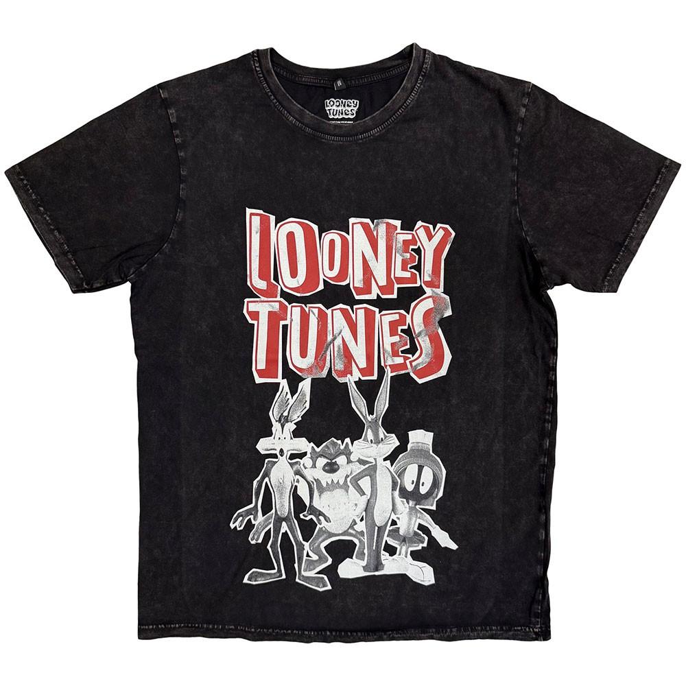 Looney Tunes Characters Black White Unisexs Tshirt Unisexs