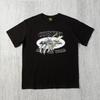 Cortiez American Style Graphic T-Shirt Young Men Loose Fit Crew Neck Short Sleeve