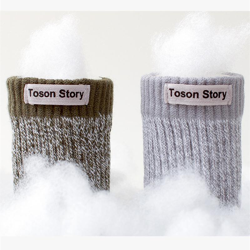 Autumn Winter Men's Sports Five Finger Socks Cotton Sweat Absorption Anti-odor Hiking Split-Toe Socks Biking Sports Socks