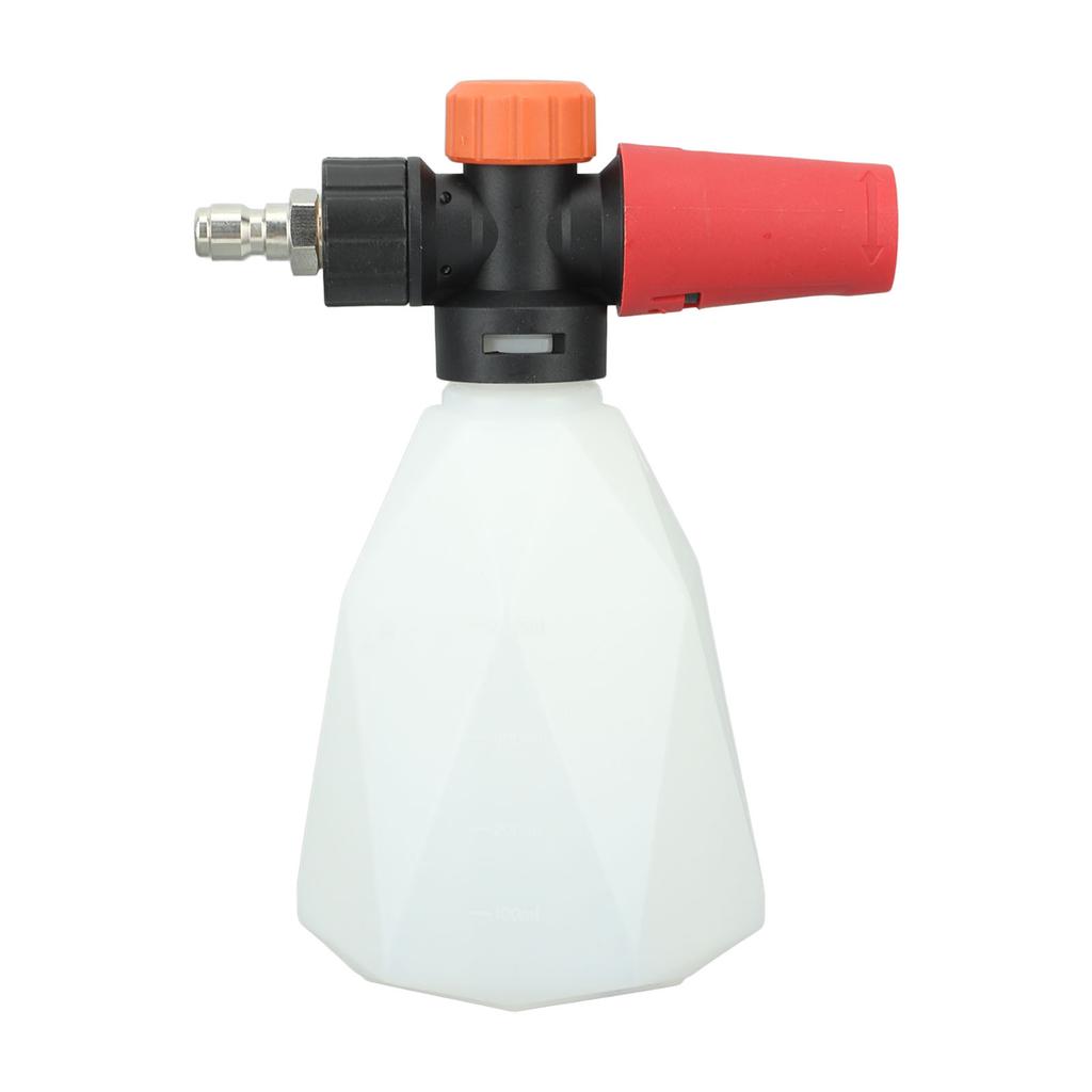 Автомобильный пенный распылитель 500 мл, портативный пенообразователь высокого давления с быстроразъемным соединением 1/4 дюйма для сада