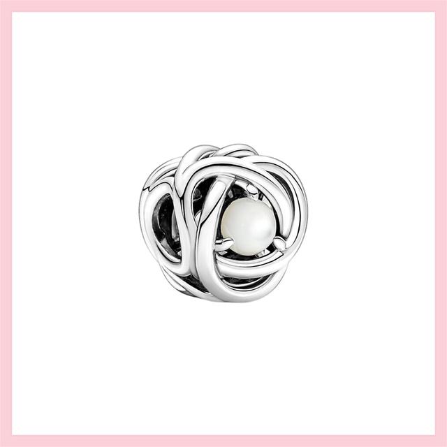 Бусины из стерлингового серебра 925 пробы с кубическим цирконием, подвески "Всевидящий глаз", подходят к оригинальному браслету, ювелирные изделия