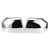 Rearview Wing Mirror Cover Trim Frame Decorative Bezel Fit for Ford F150 2015‑2020Plating Color