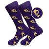 Unisex Winter Knitted Mid-Calf Long Crew Socks Funny Printed Hip-Hop Trendy Cotton Hosiery Skateboard Streetwear