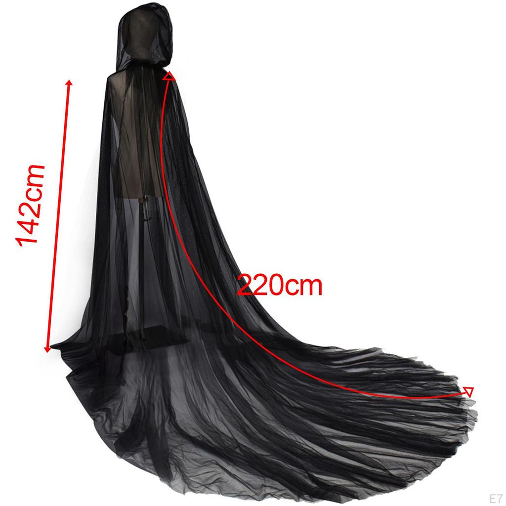 Накидка из тюля, длинные универсальные моющиеся мягкие винтажные сетчатые плащи для свадьбы