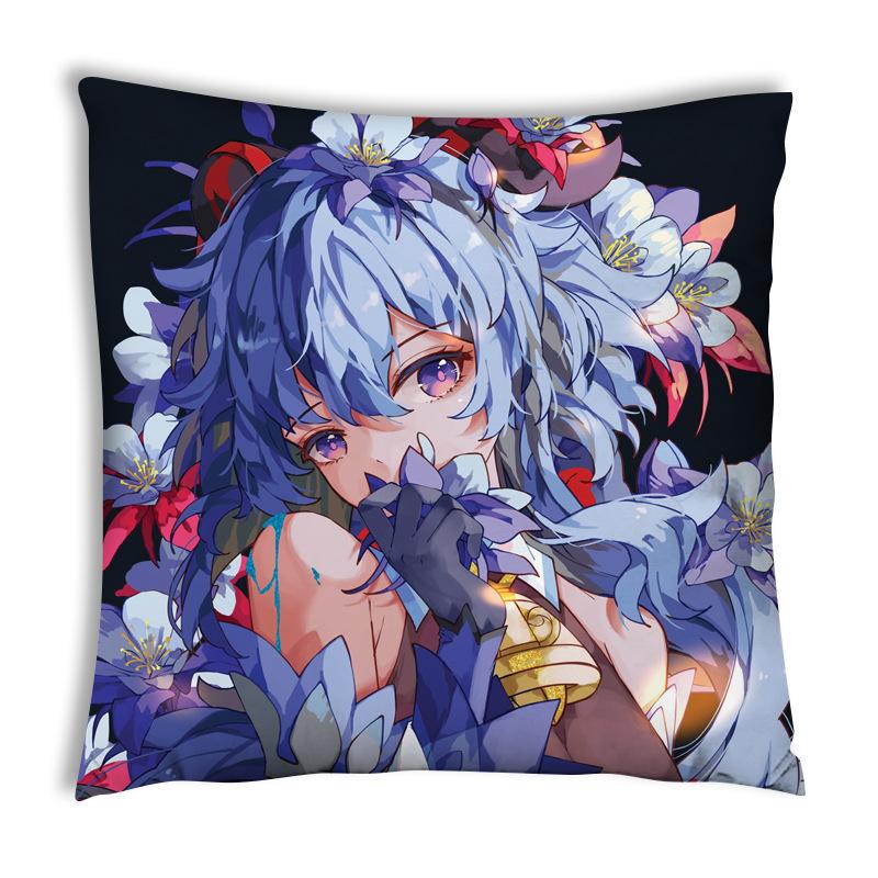 Genshin Impact Noelle аниме наволочка Kawaii Aether декоративная наволочка для кровати эстетическая 45x45 см