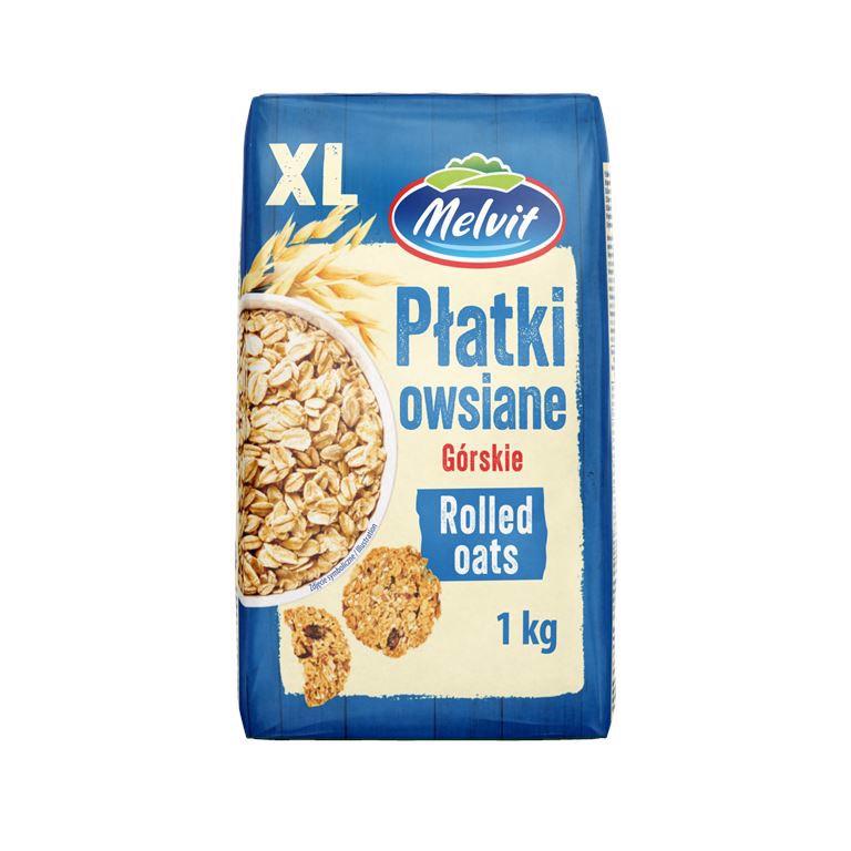 Melvit Płatki Owsiane Górskie Xl 1 Kg