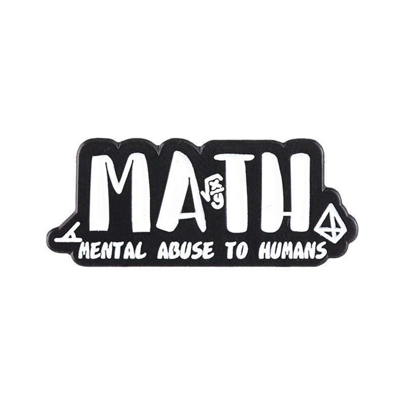 Забавная красочная брошь в виде молекулы, игривый мультяшный значок из сплава для личного стиля