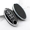 3/4/5 Buttons Silver Edge For Nissan Tiida Pathfinder Note Qashqai X-Trail T31 T32 Juke J10 J11 Kicks Car Key Cover Case Shell