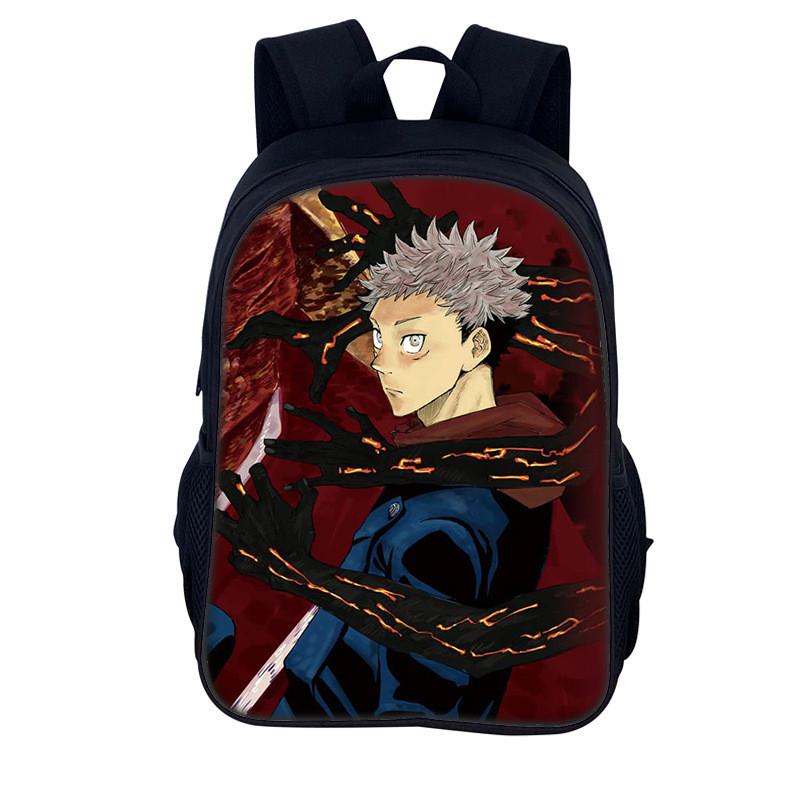 Модный стильный двухлямочный рюкзак Jujutsu Kaisen для студентов и commuting