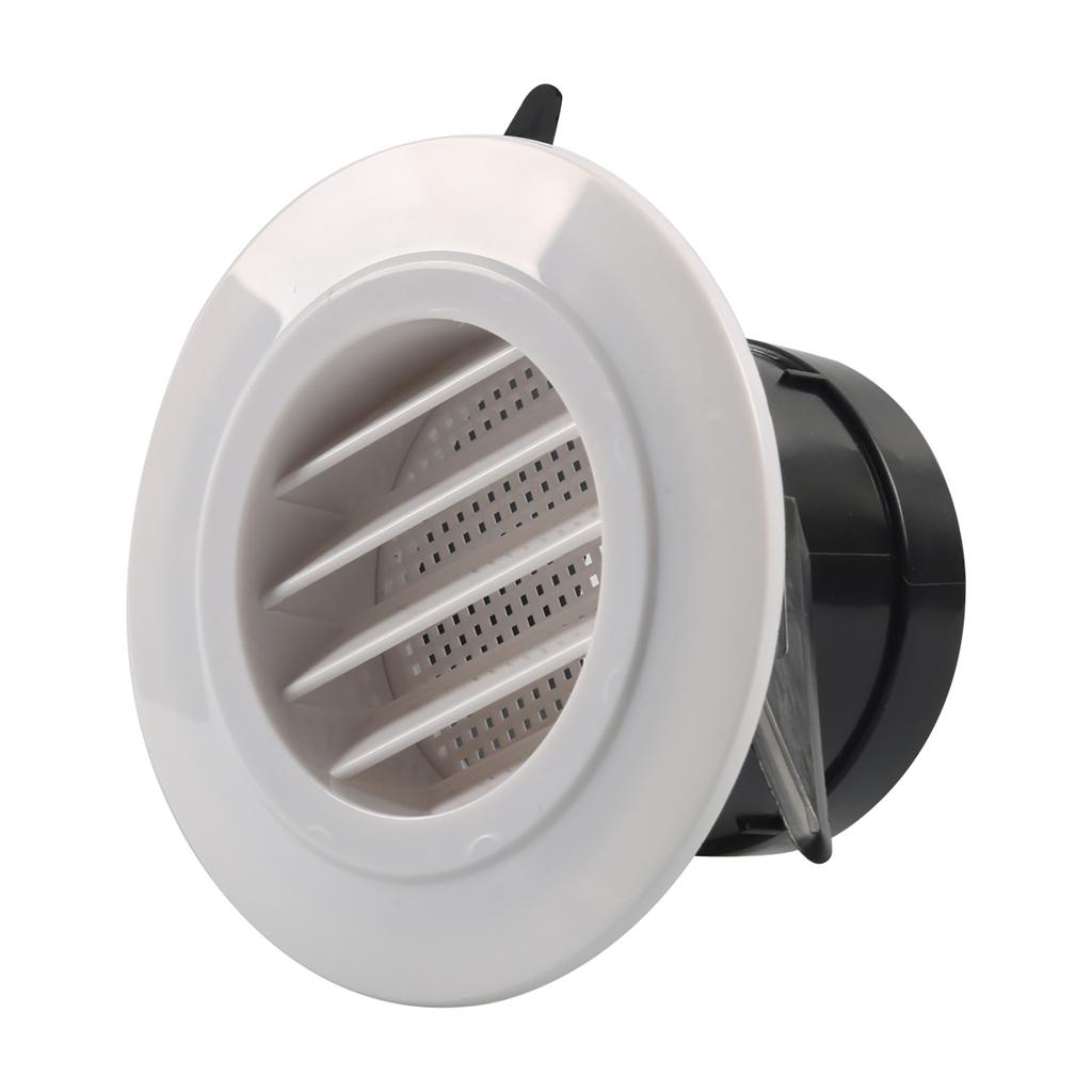 Upgraded Round Air Vent Louver Grille Cover Soffit Vent Easy Installation Used for Bathroom Office Kitchen Ventilation