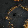 Мужская модная классическая черно-золотая рубашка с узором пейсли, тканые шелковые рубашки с длинными рукавами Barry.Wang, мужская одежда