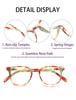 TUREZING Reading Glasses Anti-Blue Light Metal Hinges Comfortable Computer HD Prescription Eyewear