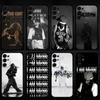 Чехол для телефона I Am Music P-Playboi Cartis для Samsung S25/S24/S23/S22/S21/S20/Plus,Fe,Lite/Другие Черный Чехол