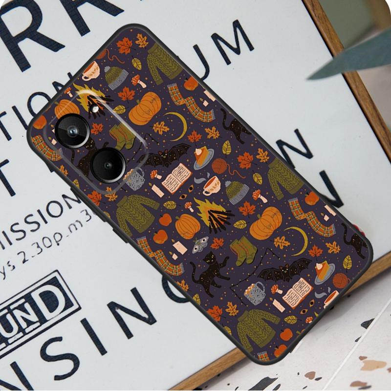 Witch Lunar Magic For Realme C67 C55 C53 C51 C35 C33 C31 C30 C25s C21Y GT Neo 6 GT5 9 10 11 12 Pro Plus Case