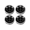 4 шт. 60 мм Наклейки на центр ступицы автомобильного колеса 56/60 мм Колпаки на центр ступицы автомобильного колеса Автомобильные аксессуары для украшения Для BMW M E30 E34 E36 E39