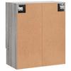 Wall Cabinet Gray Sonoma 60x31x70 cm Particleboard