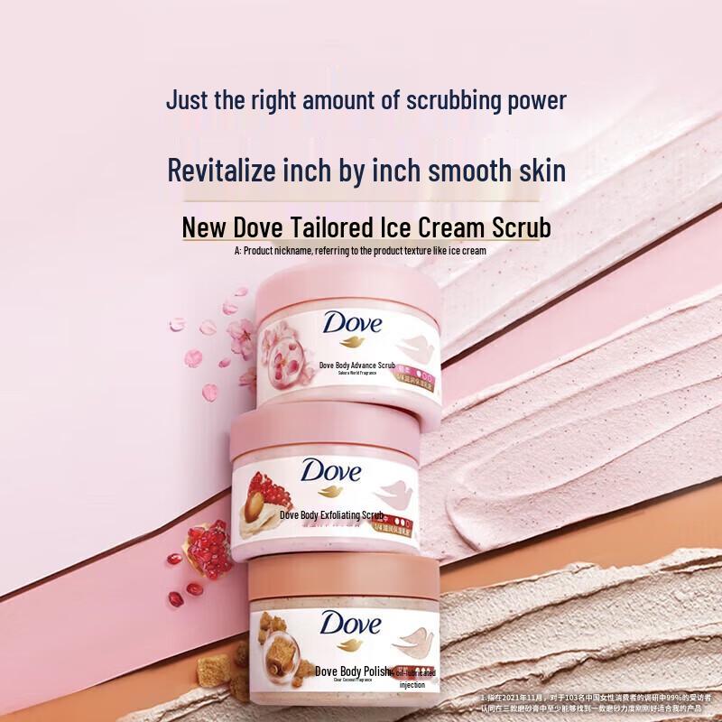 Dove Cherry Blossom Body Scrub