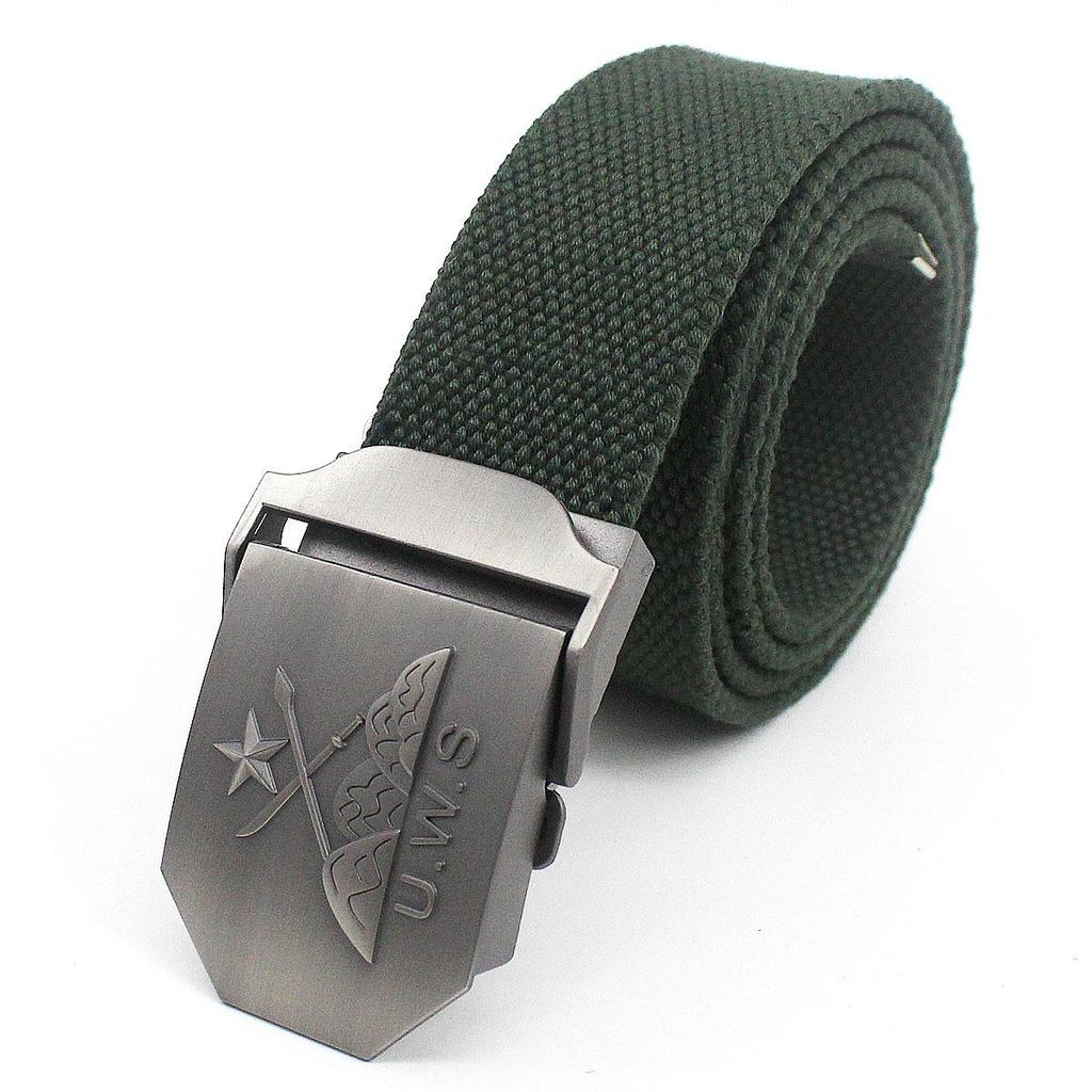 Мужской сверхплотный плетеный холщовый ремень, смесь полиэстера и хлопка, повседневный стиль