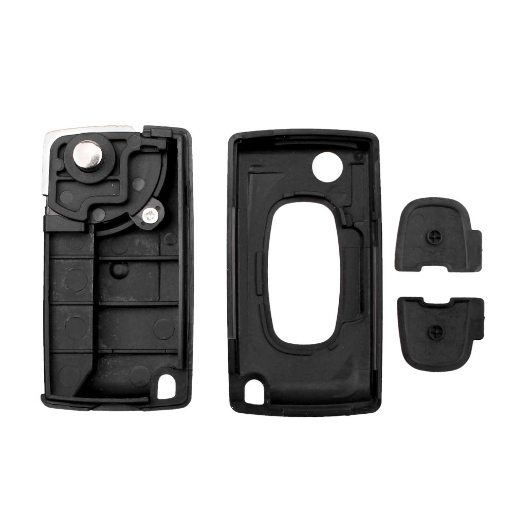 KEYYOU FOR Peugeot 4007 ET 4008 FOR Citroen C-Crosser C4 Aircross 2 Button Remote Key Case Shell Fob MIT-11R Blade CE1731