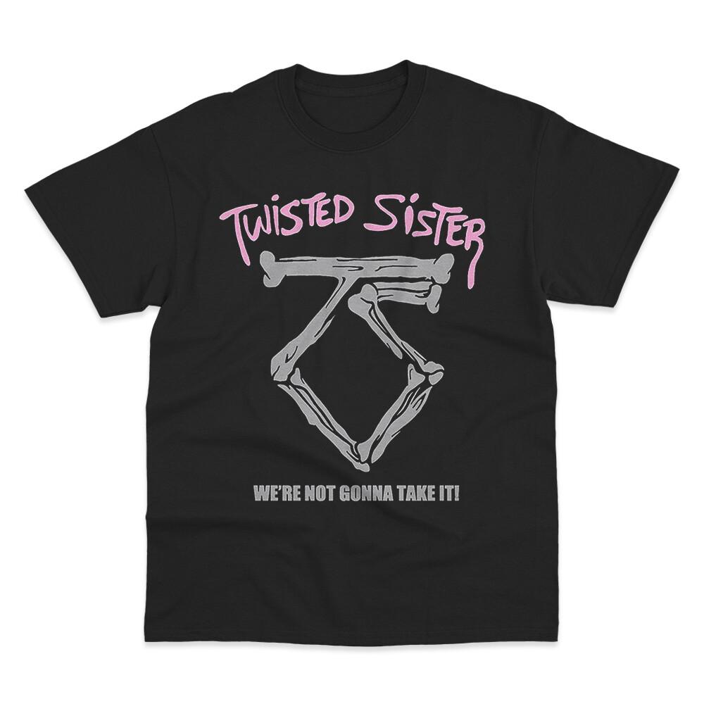 Базовая футболка Twisted Sister от S до 5XL Унисекс футболка