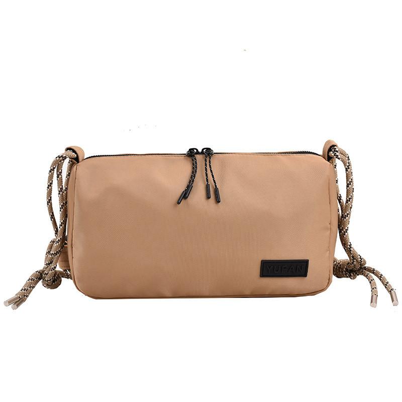 2023 New Cross-border Large Capacity Crossbody Bag Women Casual Korean Style Nylon Pillow Bag College Student Shoulder Bag White Black Green Khaki