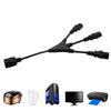 PDU IEC320 C14 Male to 3xC13 Female Power Cable Эффективный кабель управления питанием Подключите 3 устройства к одной розетке