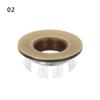 Tub Drain Stopper Round Ring Overflow Covers Trim Ring Cap Sink Hole Cover Basin Insert Replacement