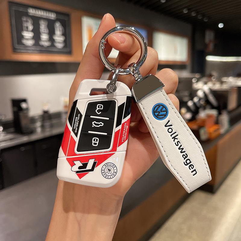 Чехол-брелок для ключа автомобиля в стиле VOLKSWAGEN VW Для VW Volkseagen Passat B8 Magotan Для Skoda Superb A7 Kodiaq Seat