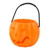 Kids Halloween Portable Pumpkin Lantern Pumpkin Candy Bucket Sound Home Party Decoration