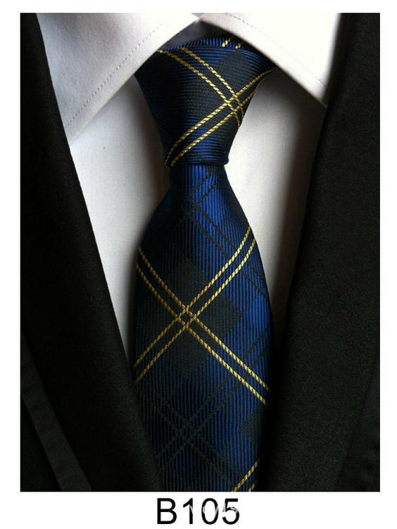 Мужской галстук ручной работы из полиэстерового шелка – повседневный, официальный или профессиональный