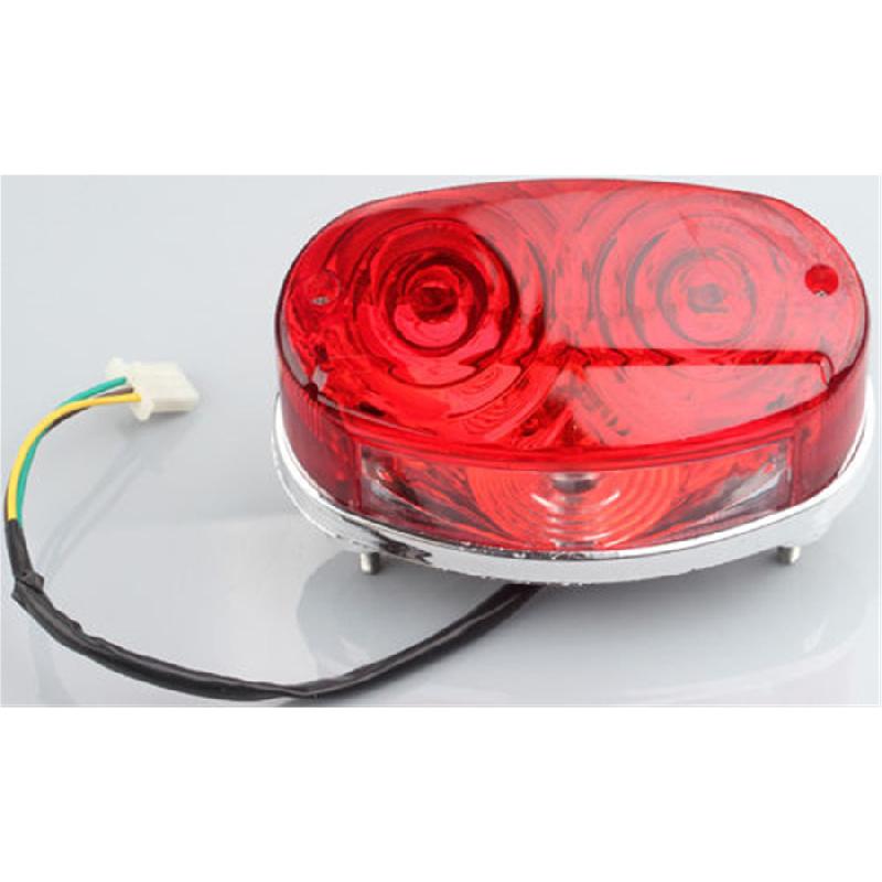 12V Motorcycle Rear Tail Stop Brake Light Lamp For Atv Quad 50Cc 70Cc 90Cc 110Cc