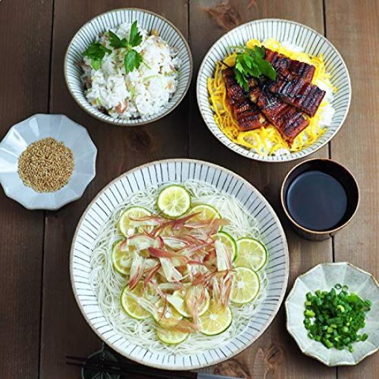 East Tokusa 2 Small 2 Medium Japanese Dinnerware Dinnerware Plates Bowls, & Bowls, 4-Piece Set, Set, Bowls, Set,