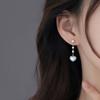 Серьги Love Pearl Серьги Light Luxury для женщин Нишевые серьги Pearl Year Новые модные весенние серьги