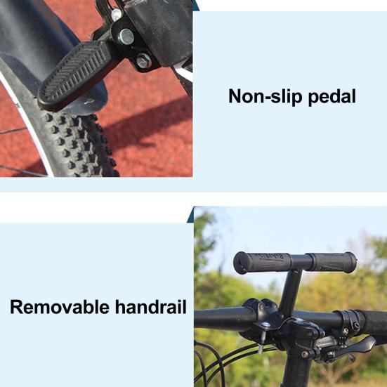 1 комплект детского велосипедного сиденья, устанавливаемого спереди, велосипедное сиденье, руль, педаль, съемное переднее сиденье для детского дорожного горного велосипеда, аксессуары для велосипеда