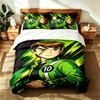 Ben 10 (14) 3pc set suitable for master bedrooms soft and comfortable an ideal gift for family and friends Includes one duvet cover and two pillowcase
