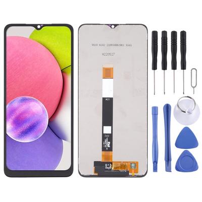 OEM ЖК-экран для Samsung Galaxy A03s SM-A037U, дигитайзер американского издания, полная сборка
