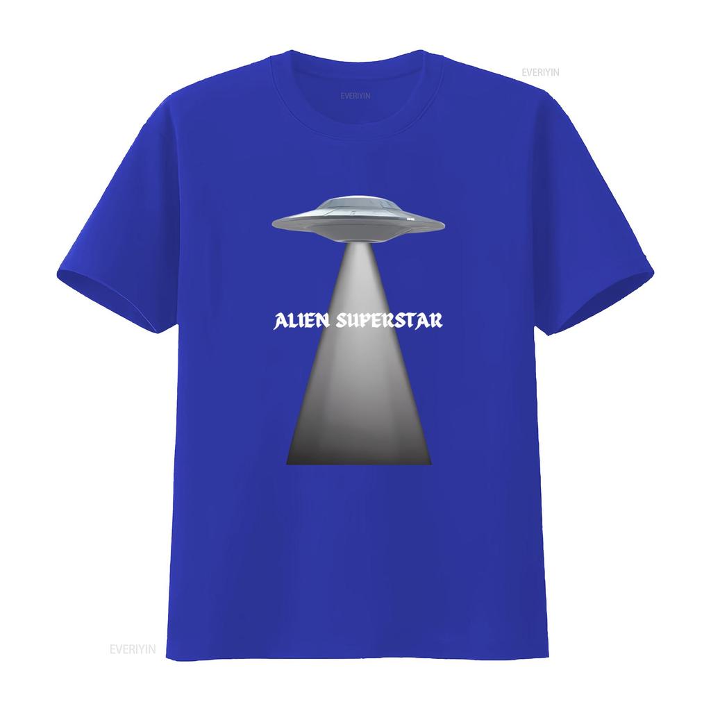 Футболка Alien Superstar 2023 Beyonce Renaissance Tour Мерч НЛО винтажная Стиранная Слегка Универсальная с принтом Стильная мужская
