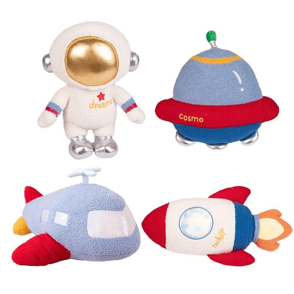 UFO Rocket Plush Doll Space Series Plush Toys Space Theme Stuffed Toys Astronauts Plush Toys